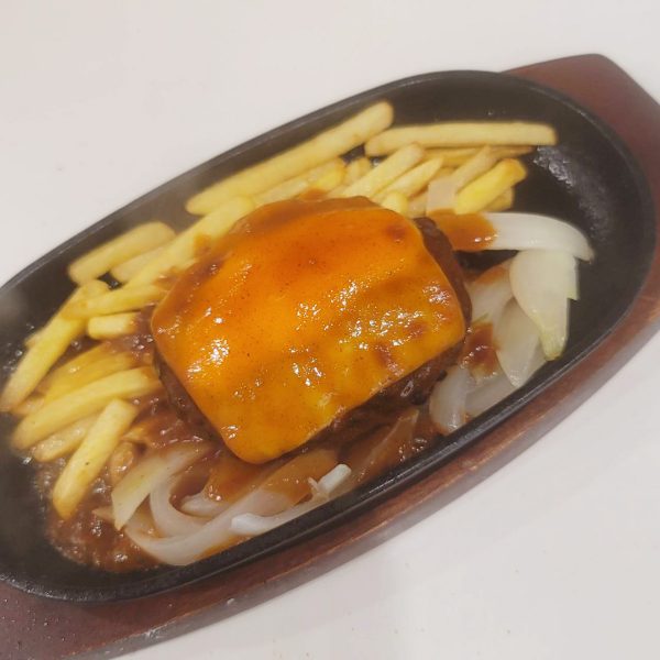 焼きWチーズハンバーグ